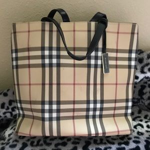 Vintage Burberry Nova Tote
